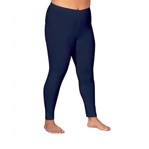 NEW ON THE PLUS SIDE plus size leggings in navy